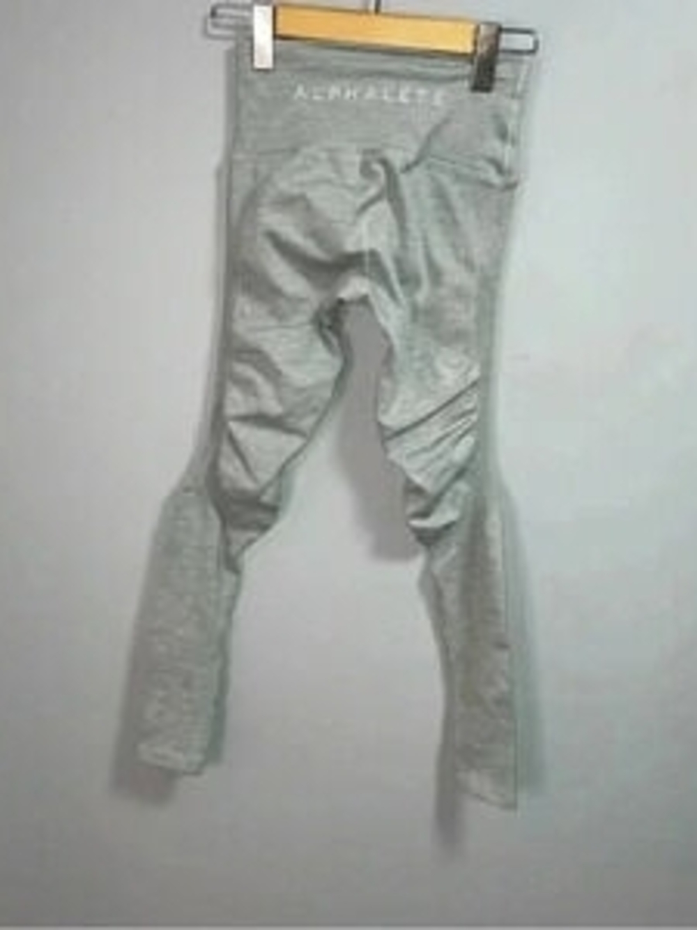 Alphalete Heather Gray Women's High-Rise Leggings - Picture 5 of 5